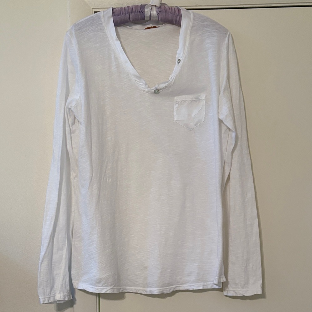 White Long Sleeve Shirt